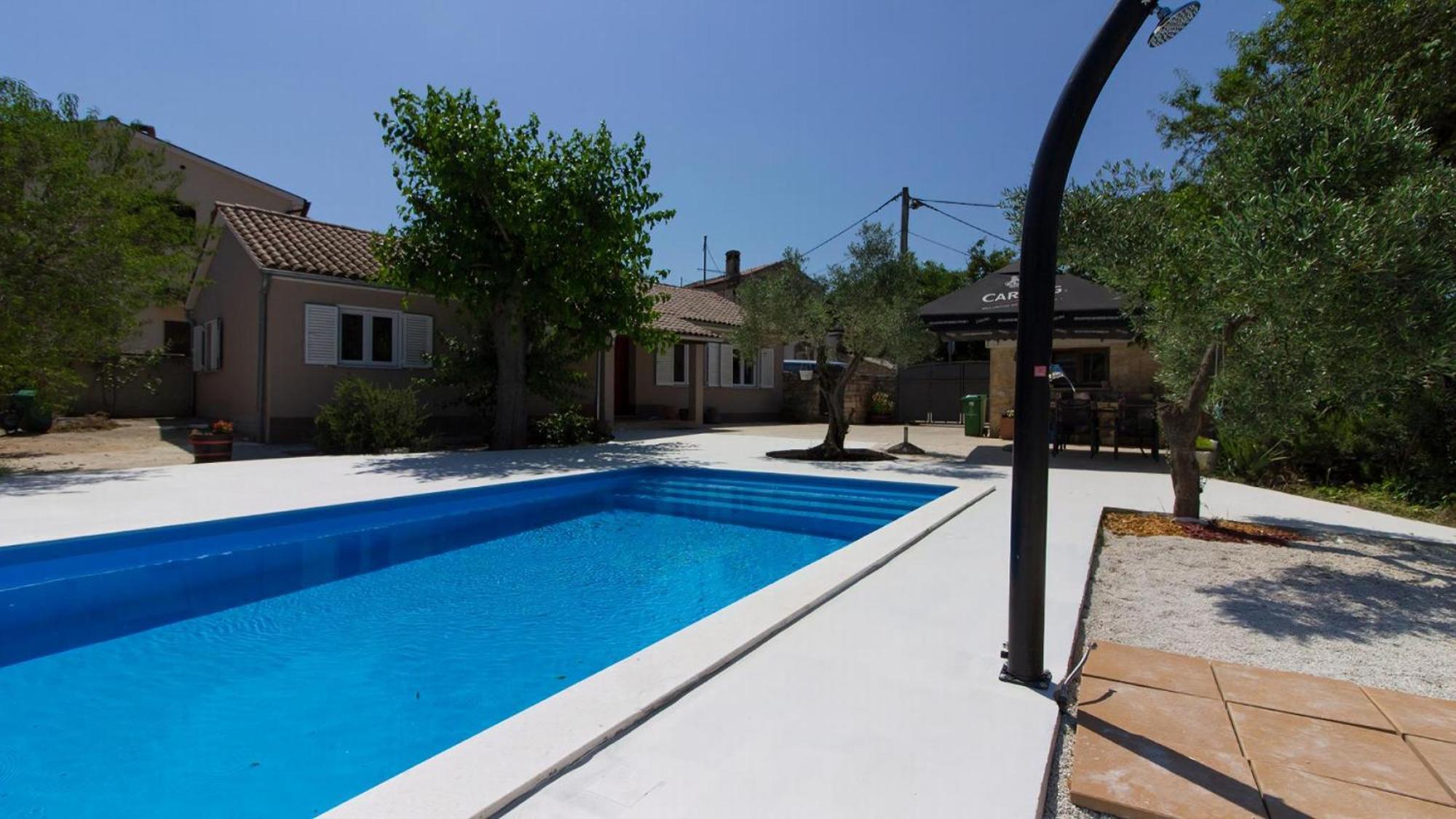 Ferienhaus Aqua Mit Pool Jadreski Luaran gambar