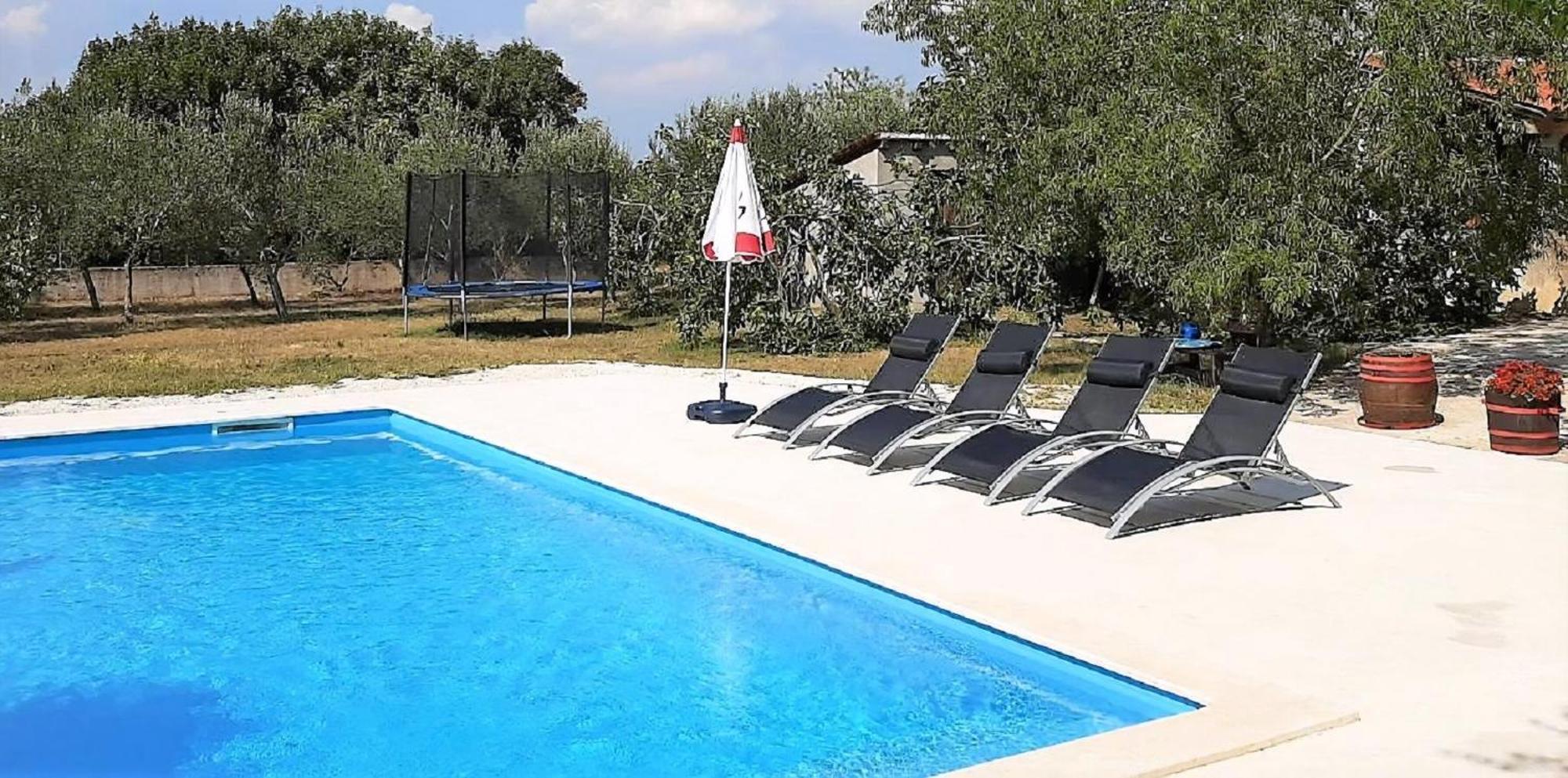 Ferienhaus Aqua Mit Pool Jadreski Luaran gambar