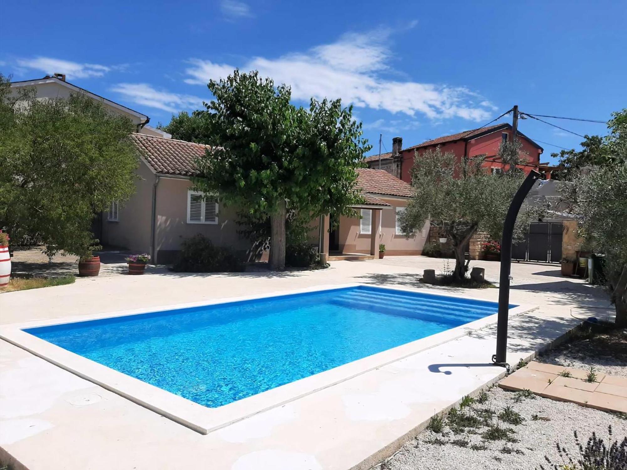 Ferienhaus Aqua Mit Pool Jadreski Luaran gambar