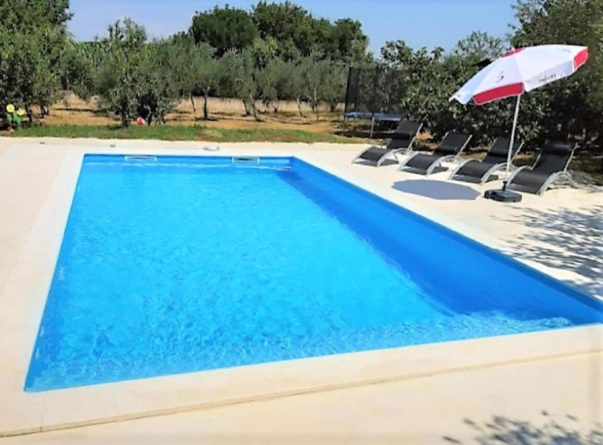 Ferienhaus Aqua Mit Pool Jadreski Luaran gambar